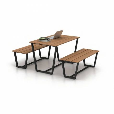 Modern Wooden Cafe Table | Cleo Manufacturers, Suppliers in Kanpur